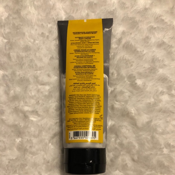 Bath And Body Works Afternoon Sunshine Body Cream New - Picture 2 of 3